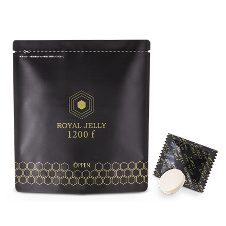 オッペン ローヤルゼリー 1200f＜ローヤルゼリー含有食品＞60g（2.0g × 30 粒）（3袋入り）