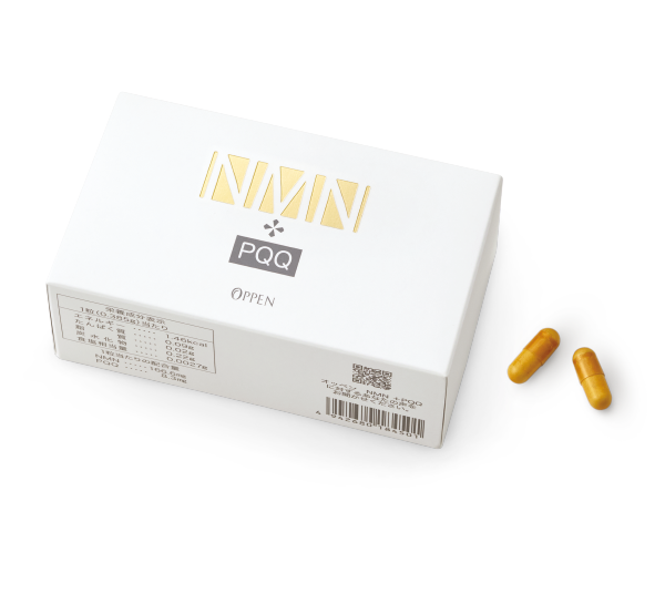 オッペン NMN ＋PQQ 〈β－ニコチンアミドモノヌクレオチド（NMN）加工食品〉