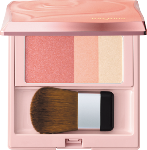 プレジュール チークカラー レフィル 3色